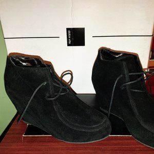 Platform lace-up Shoe Booties